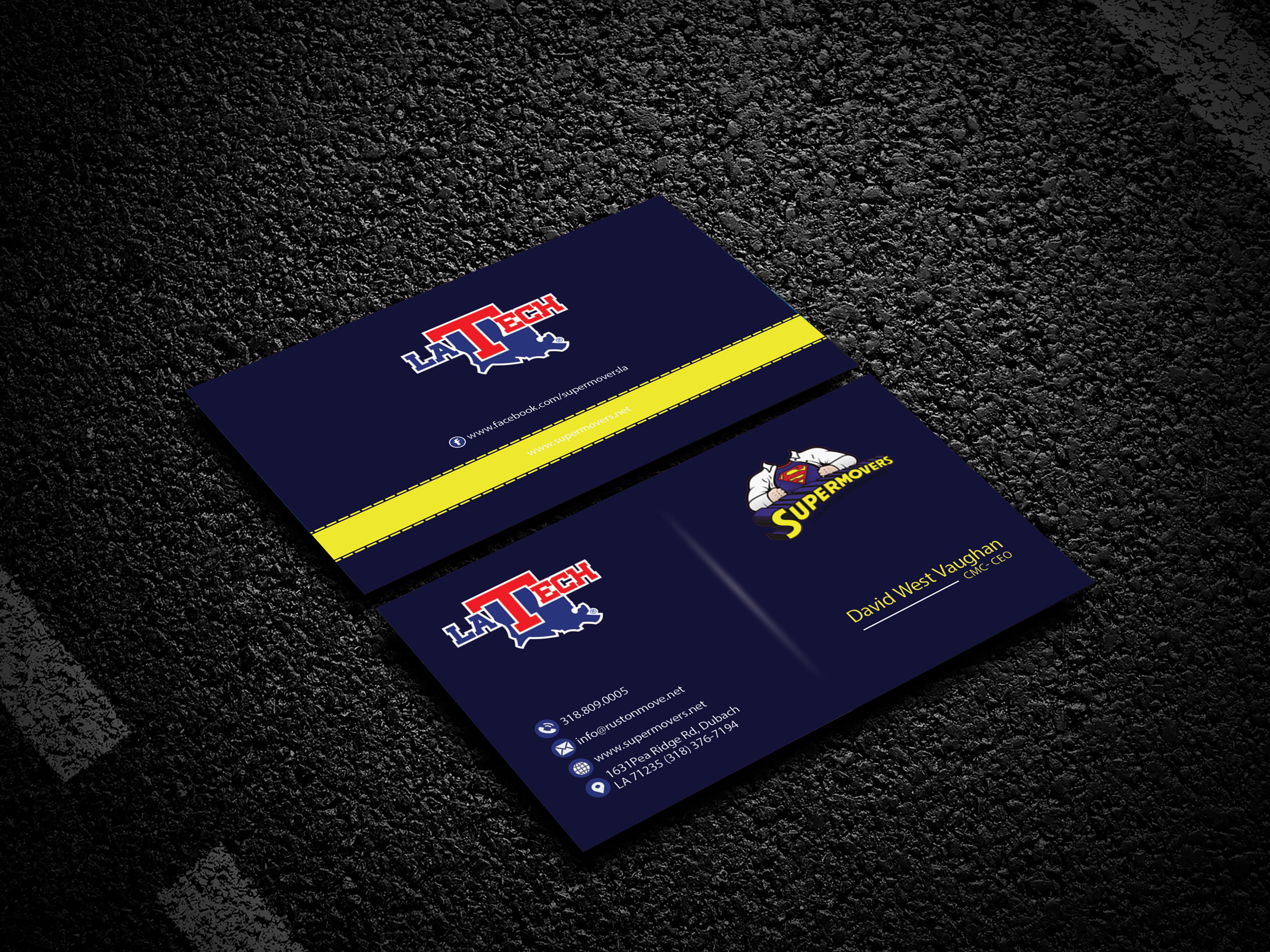 Vintage Business Card and Stationery Design