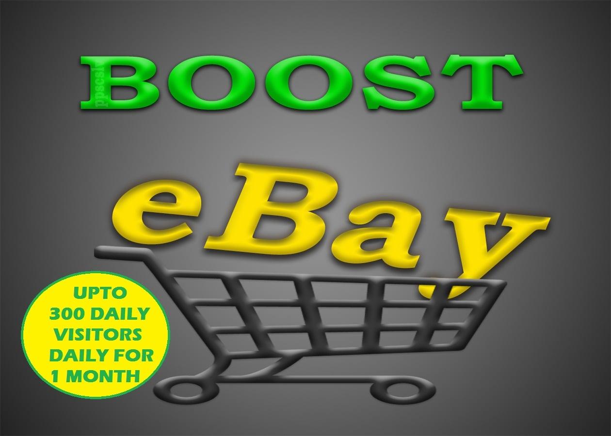 Boost Your eBay Store with Upto 300 Visitors Daily