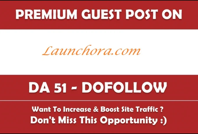 Write And Publish guest post on launchora.com