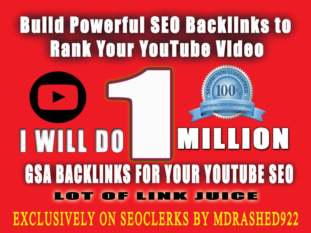 Build Powerful SEO Backlinks to Rank Your YouTube Video