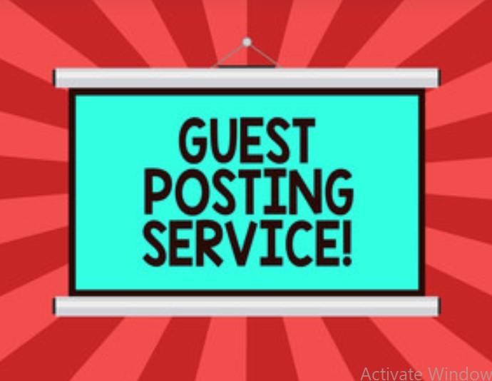 Write and Publish 5 Guest post on DA 100 to 40 Websites