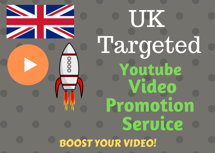 provide you UK Targeted video Promotion services