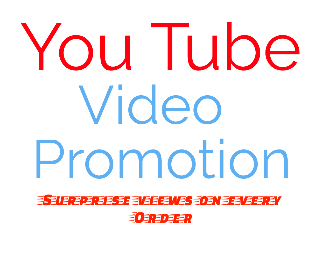 Organic & High Quality YouTube PROMOTION