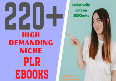 223 High Demanding Niche PLR Ebook Collection