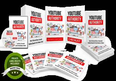 Complete YouTube Authority PLR Product Pack