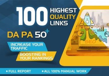 Get 100+highest Quality link all 50DA+