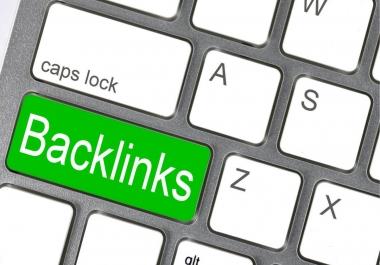 create DR 50 to 80 dofollow seo backlinks for top ranking