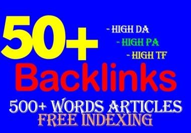 Manually Top 50 High DA Web 2.0 Blogpost for Adult websites