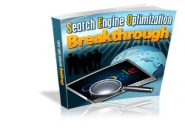 SEO Breakthrough 2021 eBook with MRR