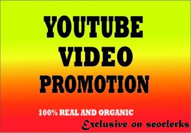 Youtube video ORGANIC PACKAGE promotion Non drop with SAFE USER