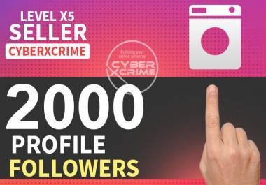 Real and Active Profile Followers