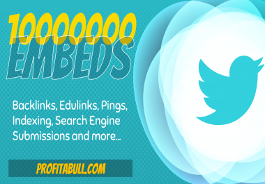 10 Million Twitter Tweet Embeds