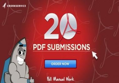 20 PDF Submissions - Manual Work,  Full Report