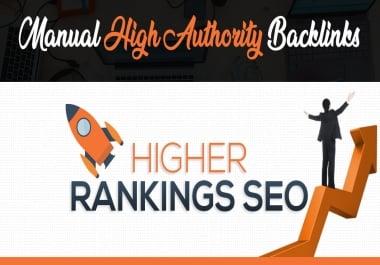 Skyrocket Your Website on Google by Manual High Authority Dofollow SEO Backlinks