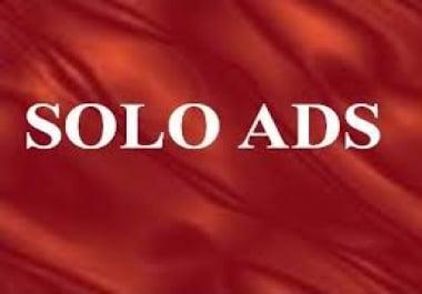 I will blast your solo ads mlm, blog, affiliate link or any offer
