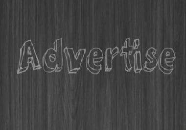 Display 1 Month Banner Advertising on Popular Site