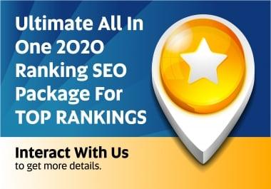 I will rank your website in just 20 days with 2020 ultimate SEO ranking package