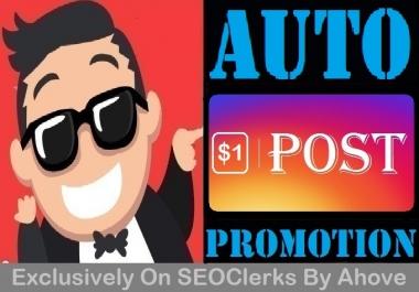 Automatic Promotion To Your Upcoming Posts Read Details First