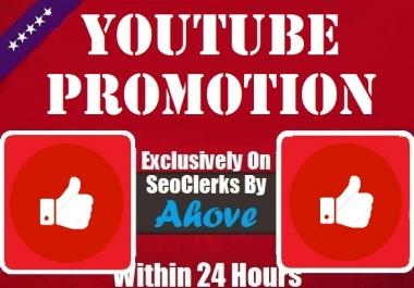 Get Instant YouTube Video Promotion Thumps Up