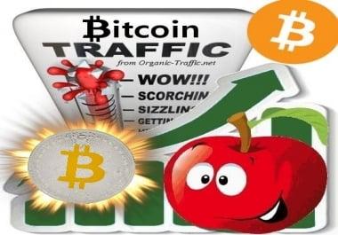 Buy Bitcoin Traffic - BTC Cryptocurrency Traffic for 30 days