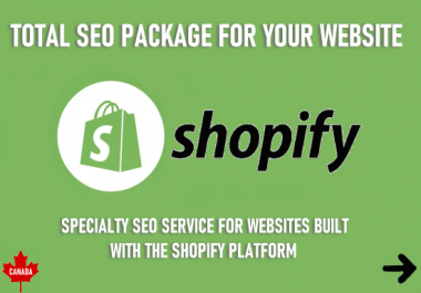 Complete Seo Package for your Shopify website