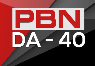 30 High Domain Authority PBN Web2.0 Links