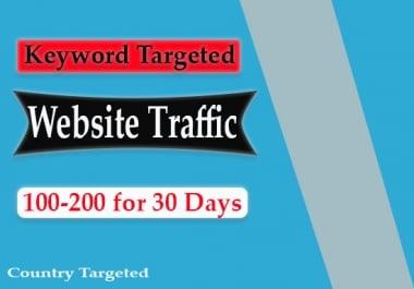 send keyword targeted SEO search engine traffic
