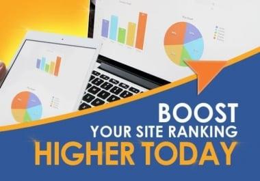 Dedicated SEO Package to Boost Your Ranking on Google 1st Page in 15 DAYS