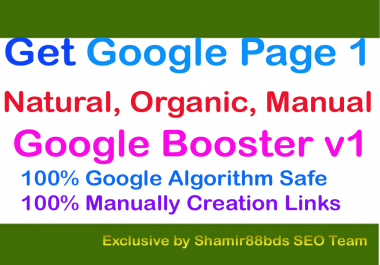 Google Booster v1 - 20,130 Link Pyramid to Google Page 1