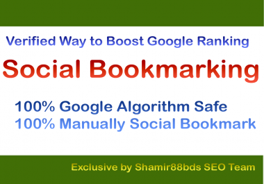 Verified 105 Dofollow Social Bookmarking to Rank Higher