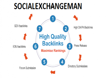 Make 3000+ quality seo backlinks for your url up t0 90 procent dofollow