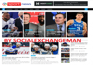 Turnkey Automated sports news Affiliate website