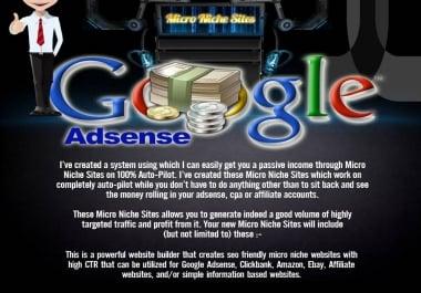 Easy Earning With Micro Niche Wordpress Sites