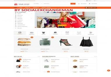 Online Marketplace Multi Vendors DropShipping Commerce WebSite