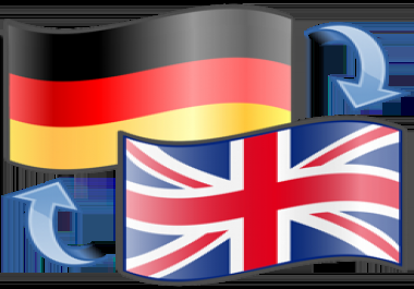 Translating 500 Words From English To German