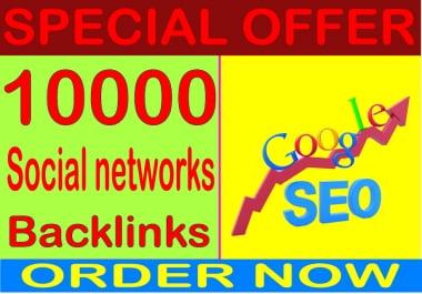 Top SEO Rank- Boost Site Alexa Rank 10000 with Social Networks backlinks