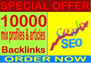 SEO Rank 2020 - Boost Site Alexa Rank 10000 with Mix Profiles & Articles backlinks