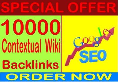 Boost SEO- Create 10000 Contextual wiki High PR Metrics Backlinks