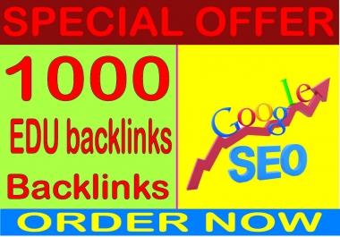 Top SEO Service - Boost Site Alexa Rank with 1000 edu backlinks