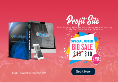 ProfitSite - Build Stuning Websites on Rock-Solid Cloud Hosting & Use Our Done For Your Template