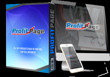 ProfitPage - 15+ DFY Products Built-in That You Can Sell Instantly