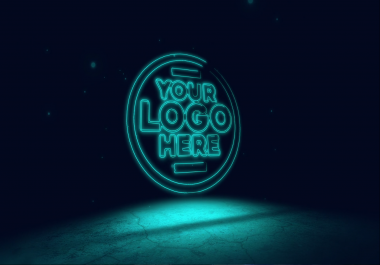 I will create this Neon video intro