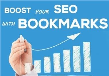 High PR 15+ Manual Social Bookmark for SEO