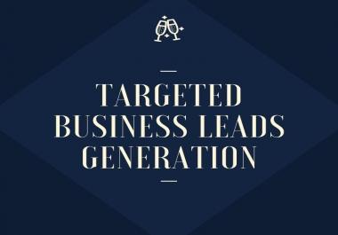 Virtual assistant to collect authentic and genuine business leads