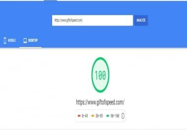 Make any web site speed optimization