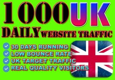 drive UK, Website, traffic REAL, targeted visitors