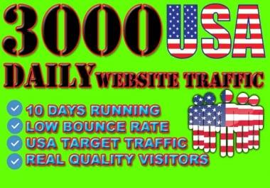drive USA, Website, traffic niche, targeted visitors