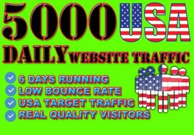 drive USA targeted website, traffic