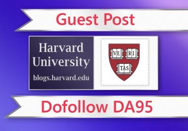 Guest post on Harvard University EDU - blogs. harvard. edu - DA95