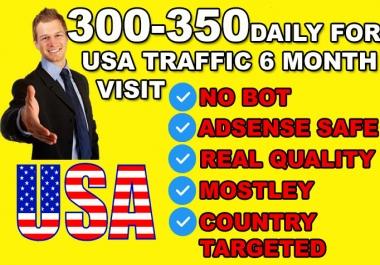 send USA traffic,  website visitors,  from search engines